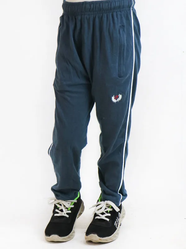 9Yrs - 14Yrs Persian Blue Jersey Trouser For Boys LF BT23