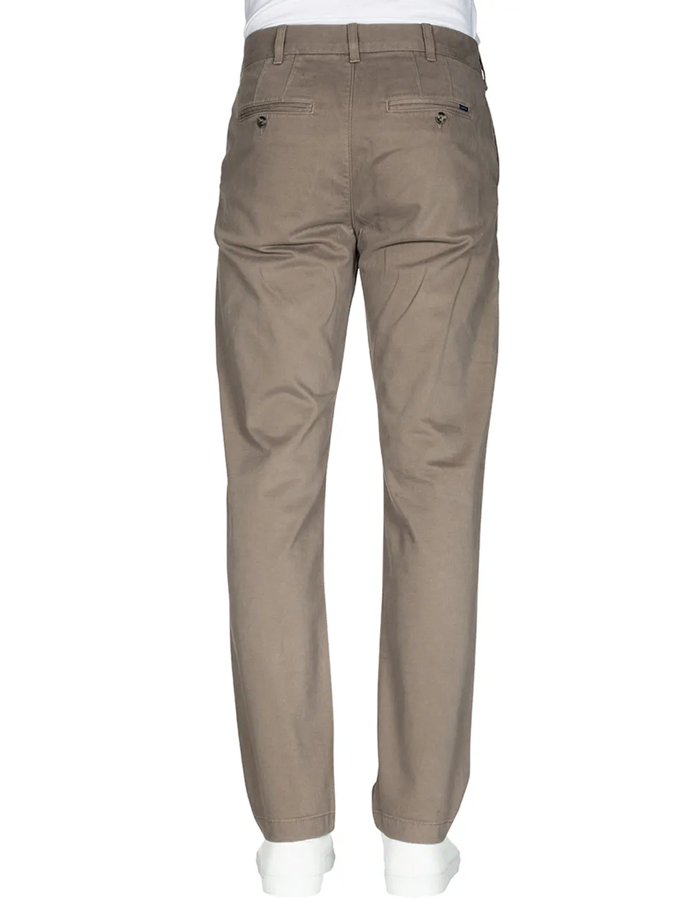 Allister Regular Fit Super Chinos Desert Brown