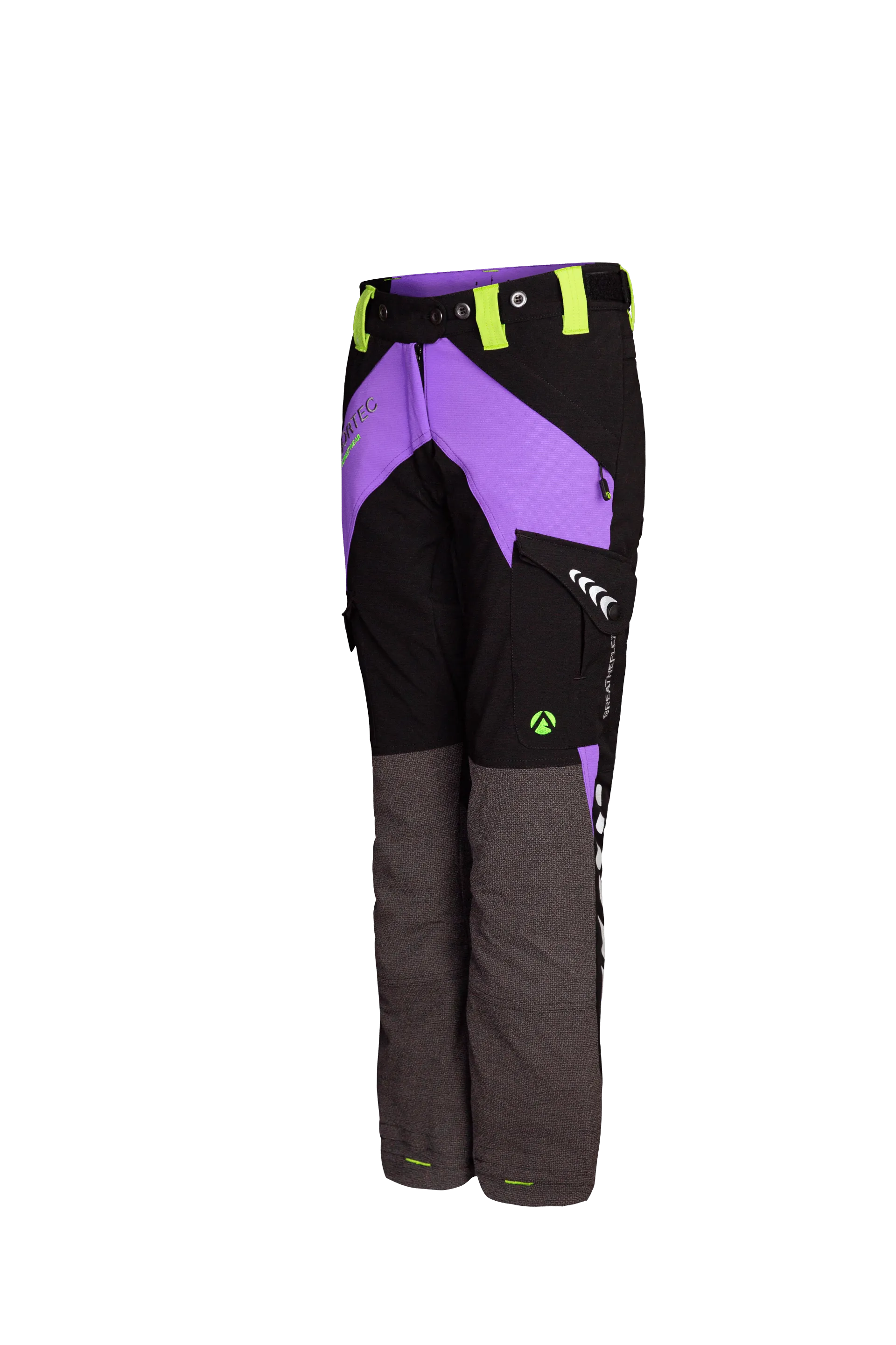 AT4050(F) Breatheflex Chainsaw Trousers Female Design C Class 1 - Purple