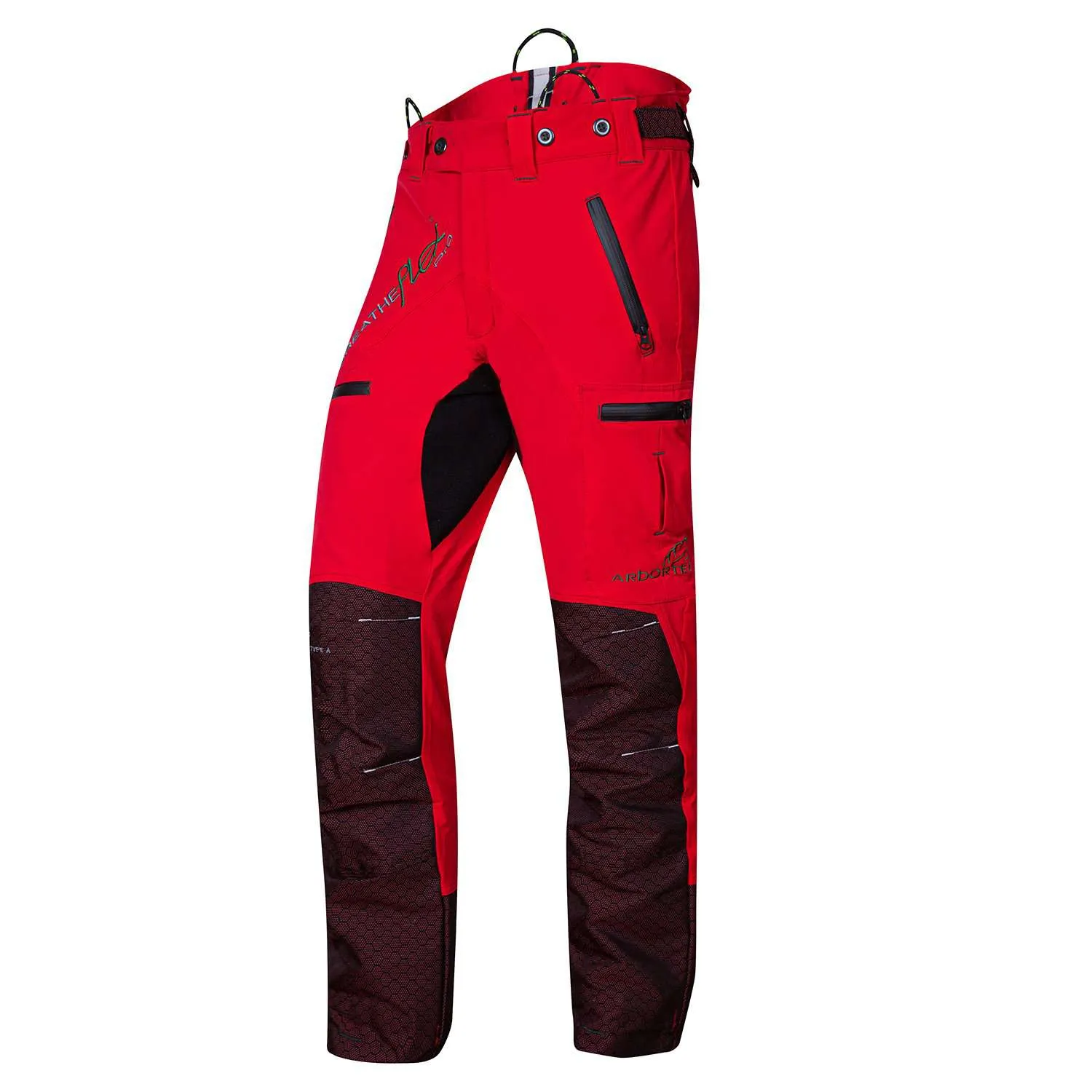 AT4061 Freestyle Chainsaw Pants Design A Class 1 - Red