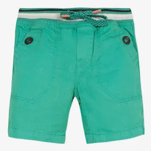 Baby boy green bermuda shorts