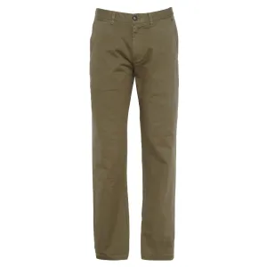 Barbour Washed Stretch Twill Tailored Fit Mens Trousers - Olive