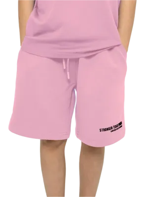 Batta Kids Oversized Soft Shorts Light Pink