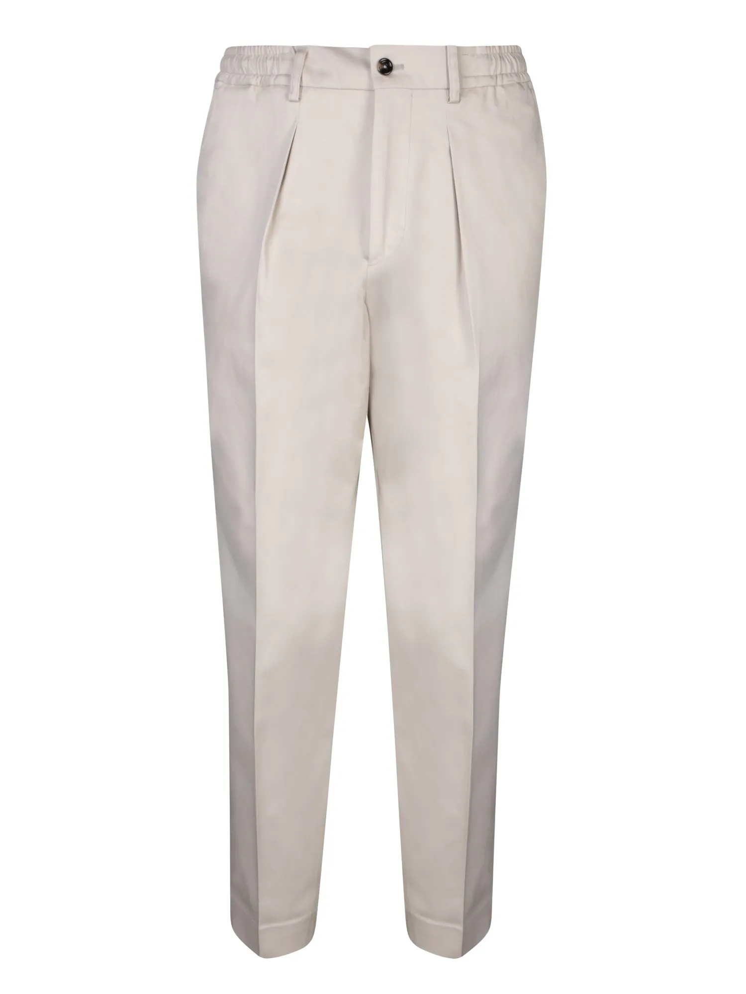 Beige Stretch Drill trousers