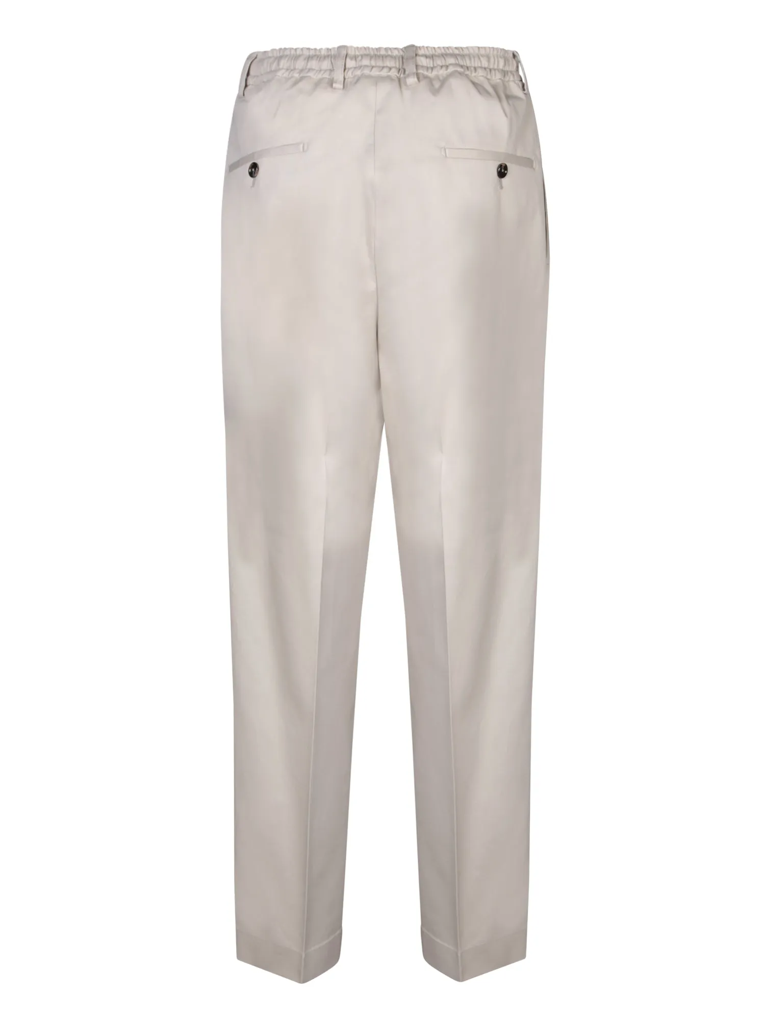 Beige Stretch Drill trousers