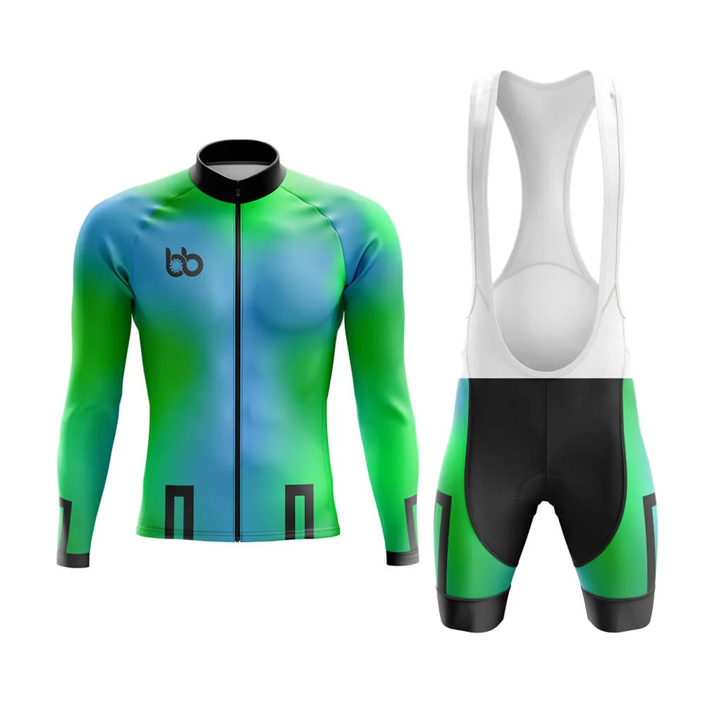 Bicycle Booth Prism (Blue-Green) Aero Cycling Kit