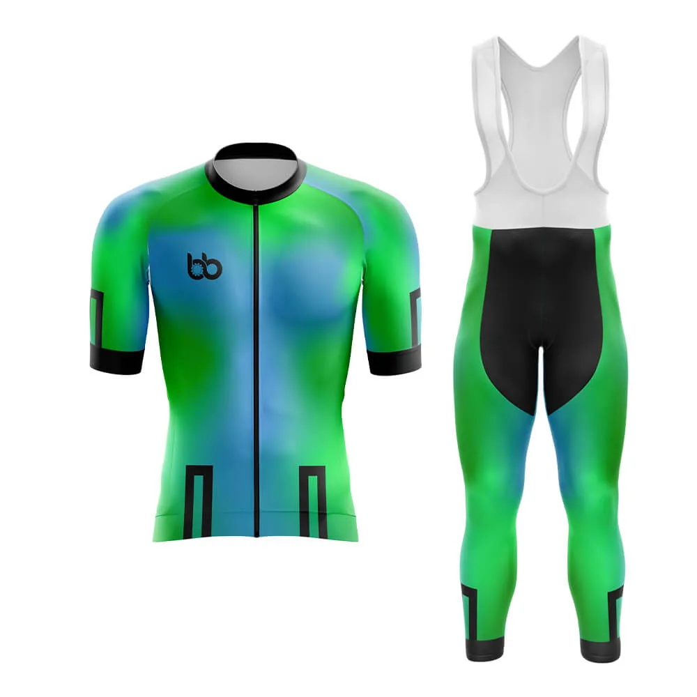 Bicycle Booth Prism (Blue-Green) Aero Cycling Kit