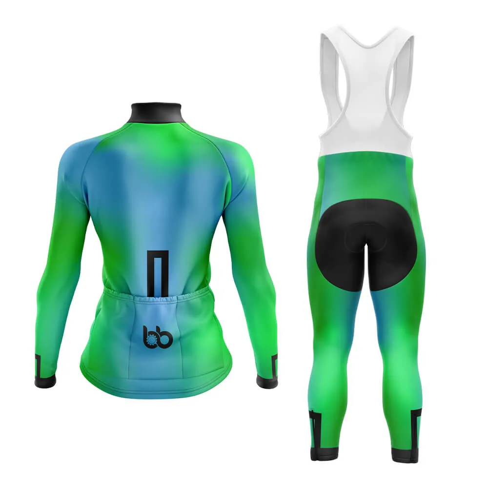 Bicycle Booth Prism (Blue-Green) Aero Cycling Kit