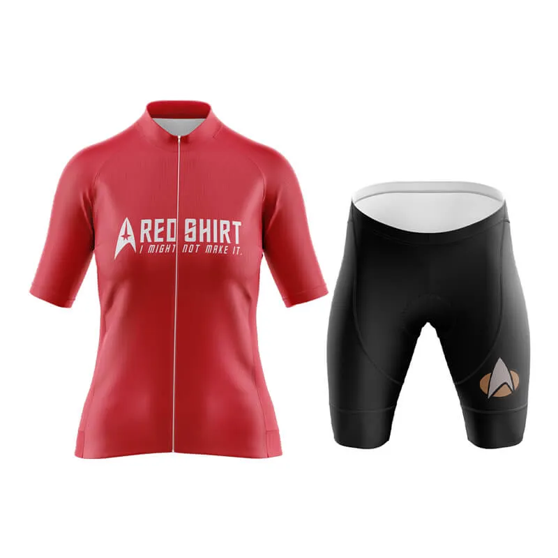 Bike Trek Red Shirt (V2) Aero Cycling Kit