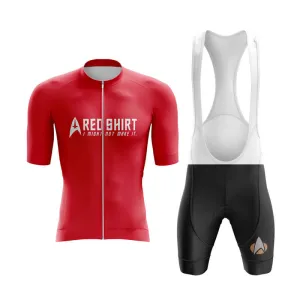 Bike Trek Red Shirt (V2) Aero Cycling Kit