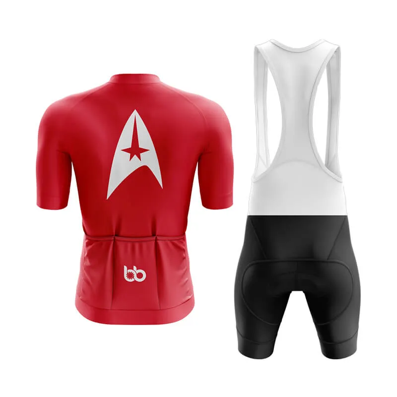 Bike Trek Red Shirt (V2) Aero Cycling Kit