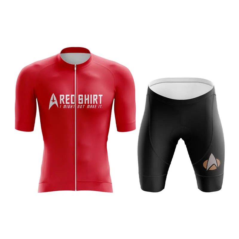 Bike Trek Red Shirt (V2) Aero Cycling Kit