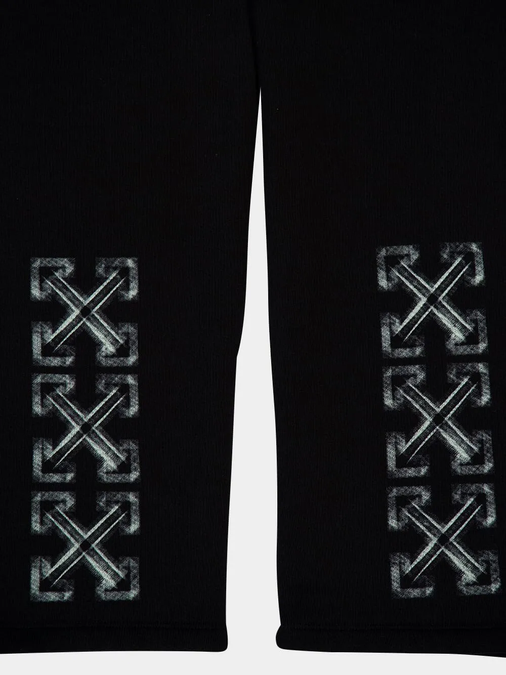 Black Vibe Arrow Graphic Sweatpants