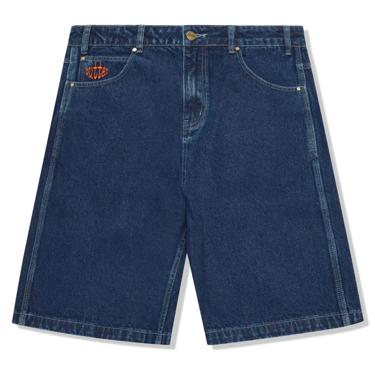 Butter Goods - Spider Denim Shorts Dark Indigo