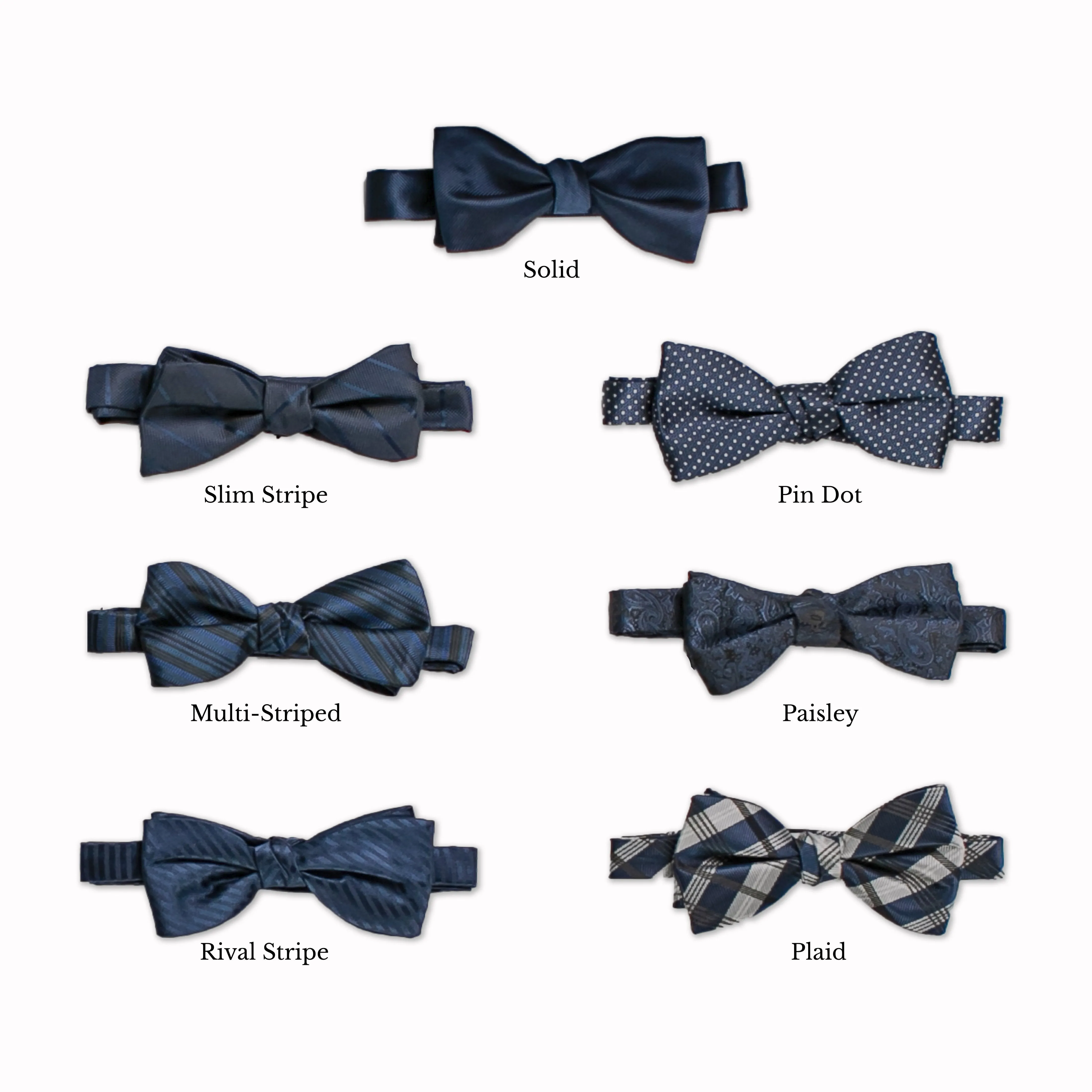 Classic Bow Tie - Navy