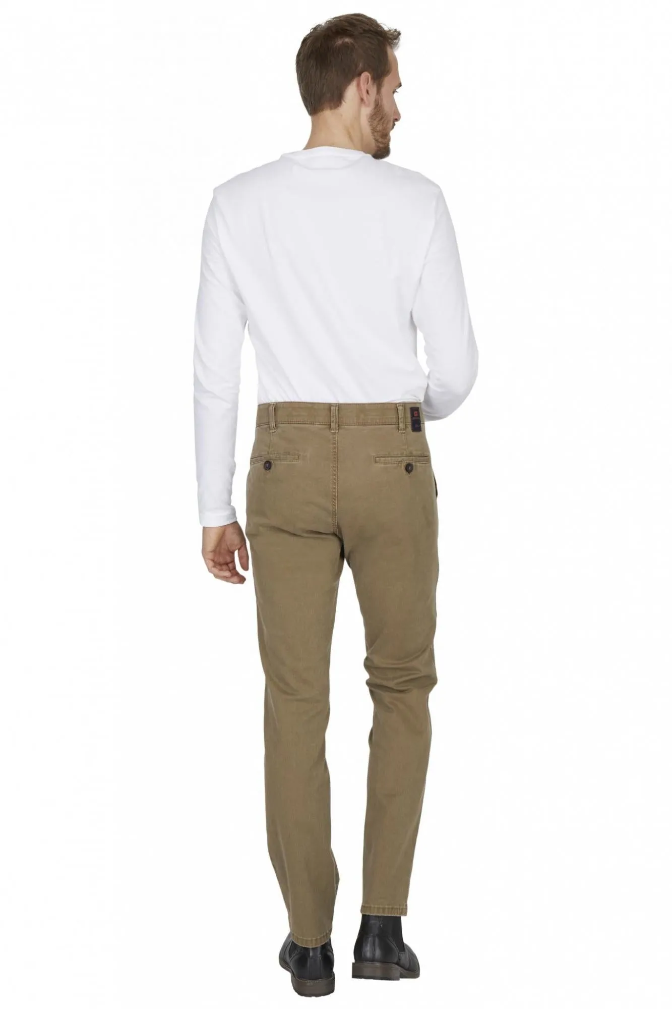 Club Of Comfort Garvey Cotton Trousers 6421 F R