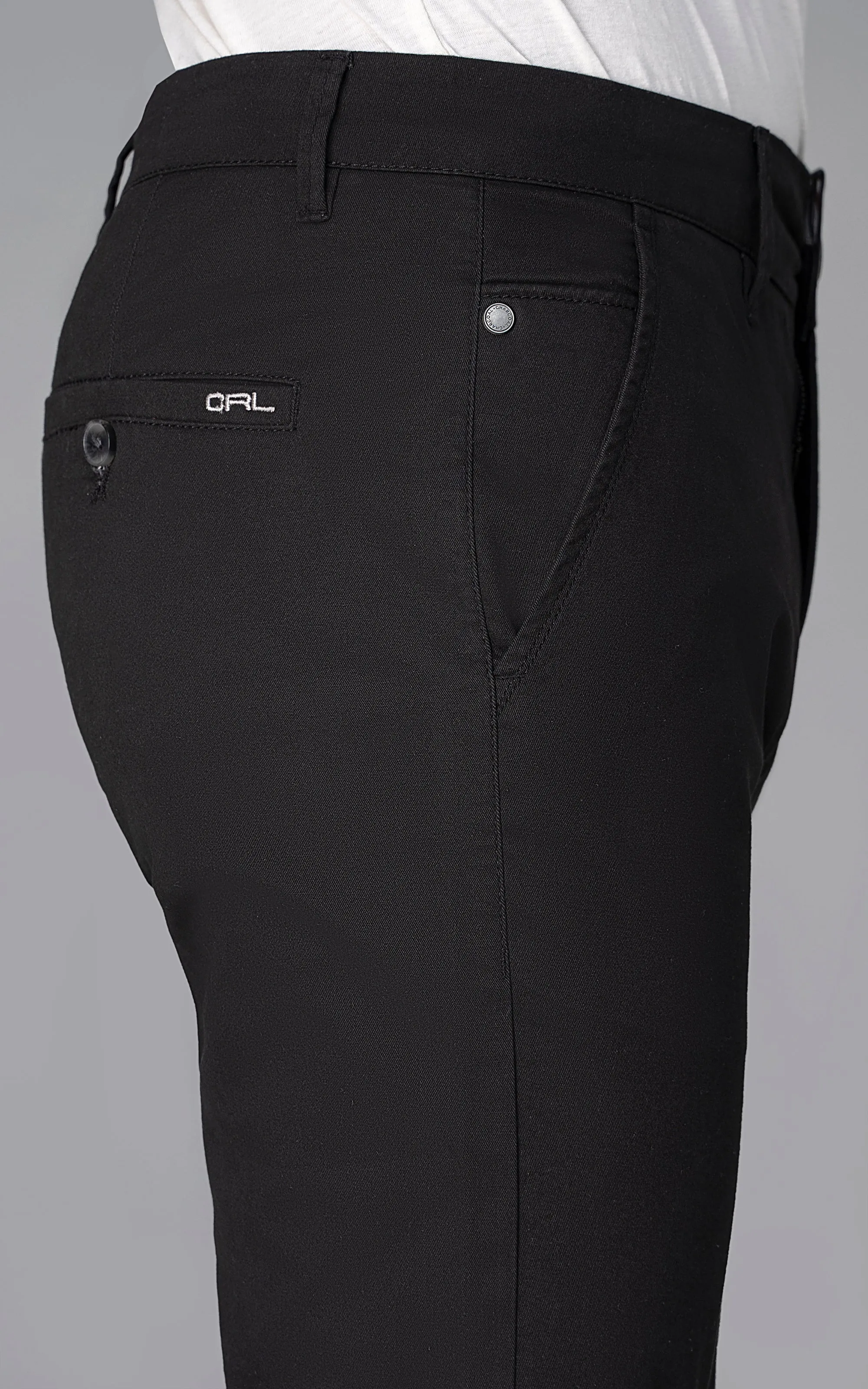 CROSS POCKET TWIL PANT BLACK