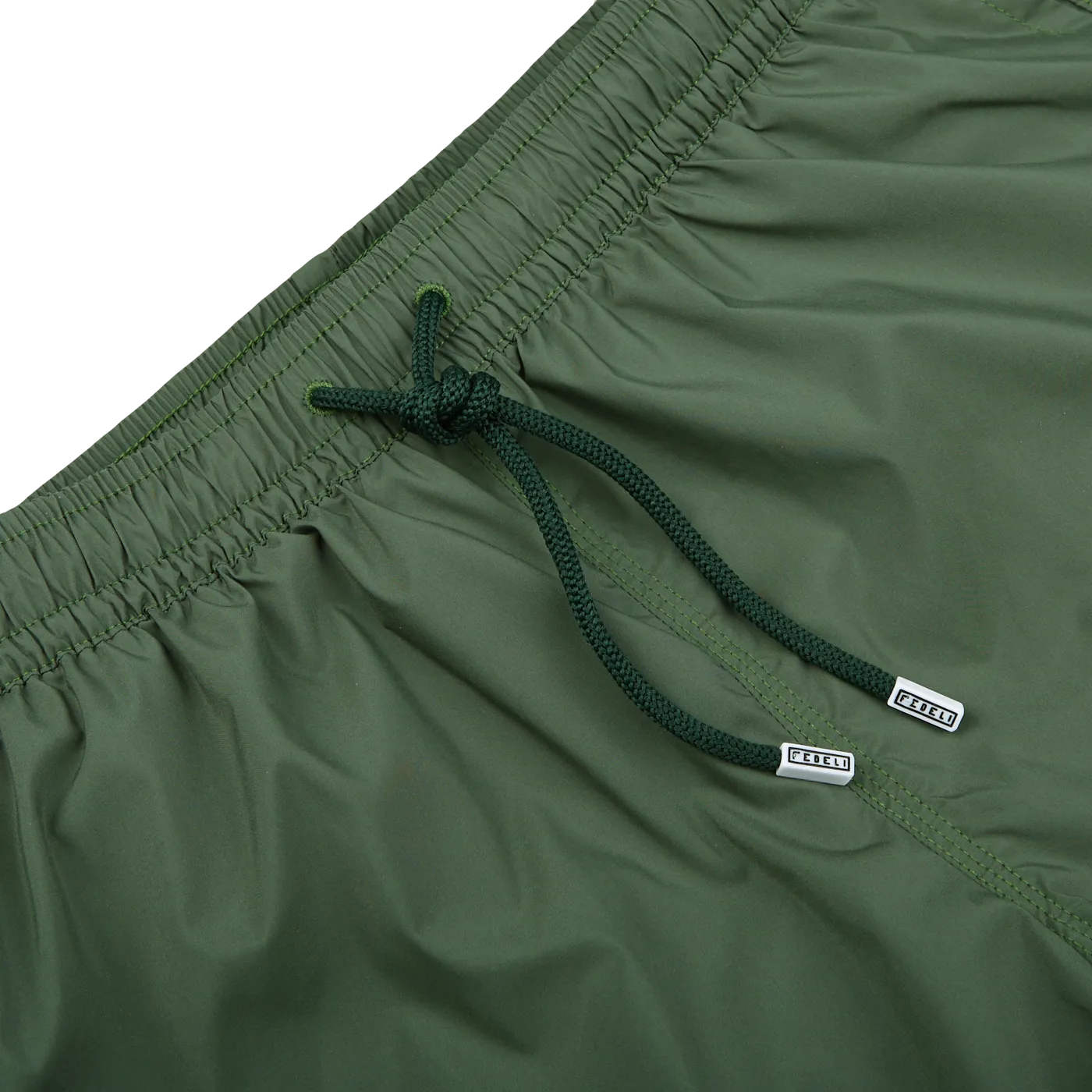 Dark Green Microfiber Madeira Swimwear