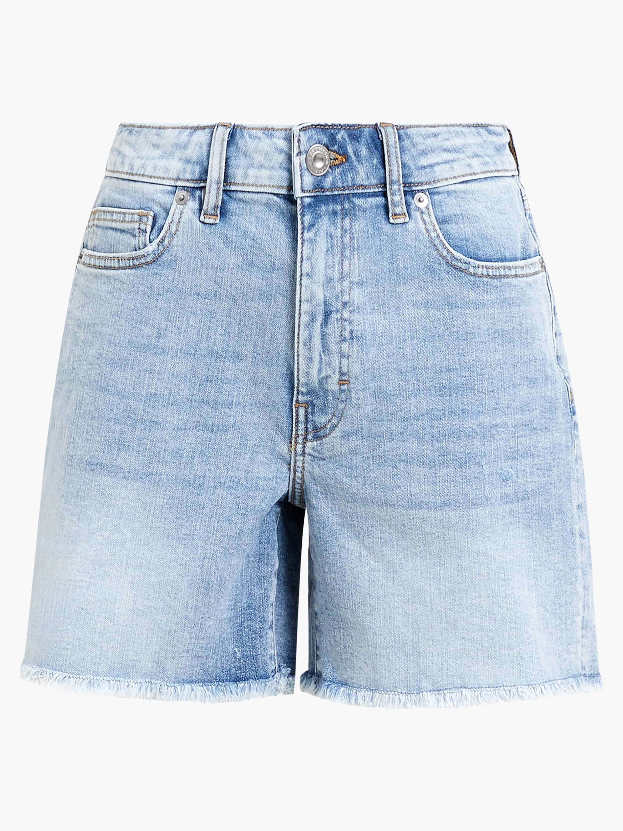 Denim Stretch Boyfriend Shorts