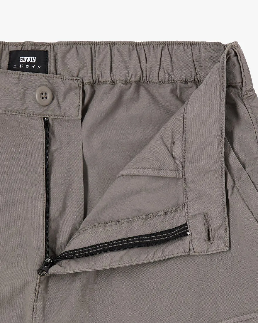 Edwin Ringe Cargo Shorts - Brushed Nickel