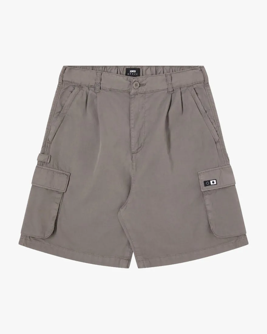 Edwin Ringe Cargo Shorts - Brushed Nickel