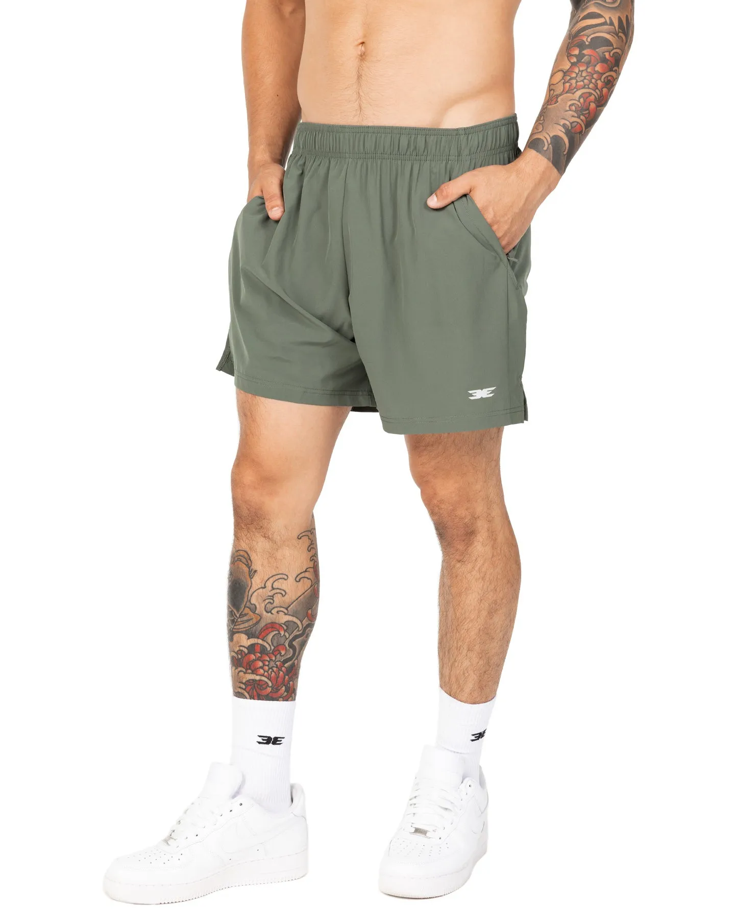 Elite Aero Shorts - Forest Green