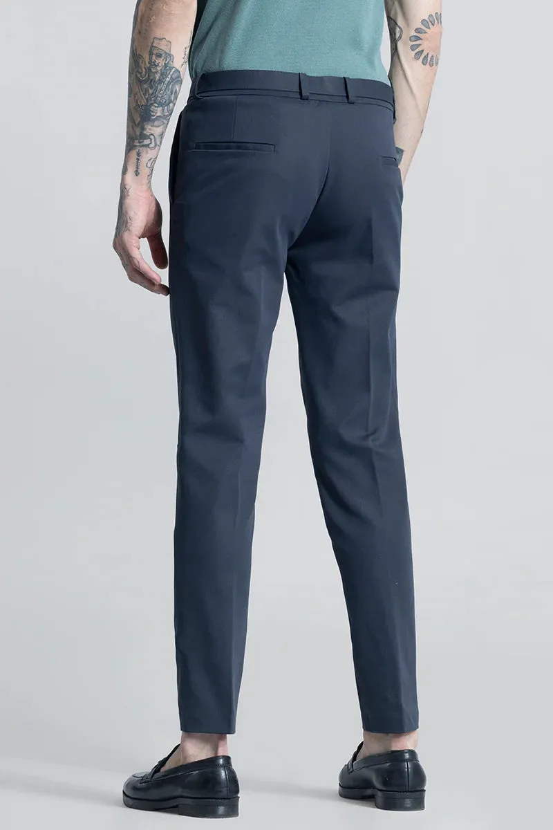 Flex Fit Prussian Blue Formal Trouser