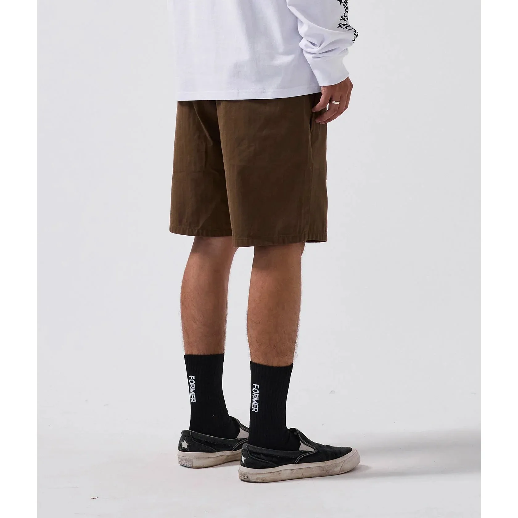 Former Prayer Herringbone 18" Walkshorts