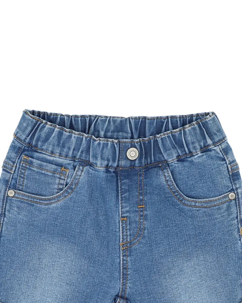 FOX & FINCH BLUE DENIM SHORTS