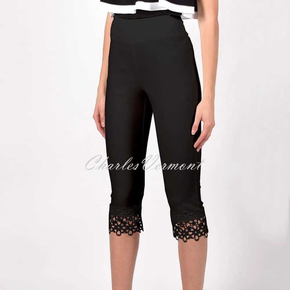 Frank Lyman Capri Trouser – Style 211348 (Black)