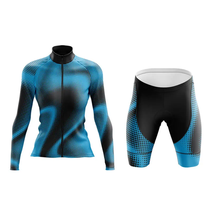 Halftone Aero Cycling Kit (Blue)