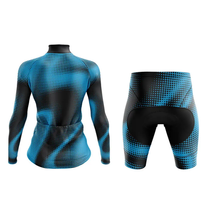 Halftone Aero Cycling Kit (Blue)