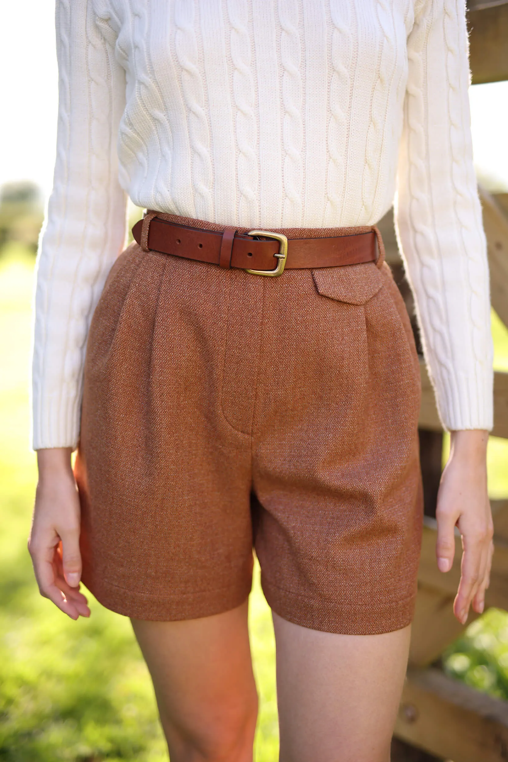 Harper Wool Shorts