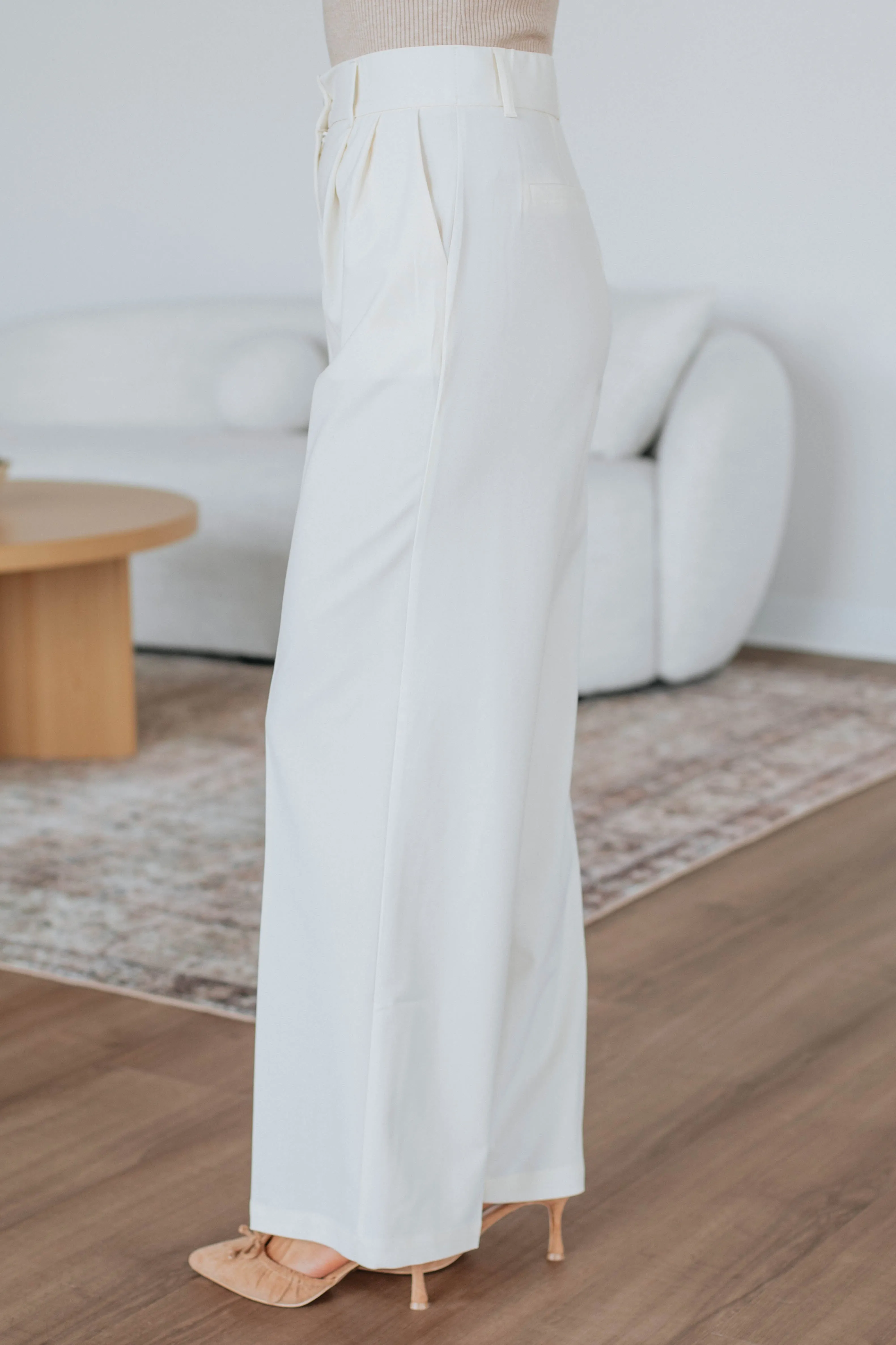 Kendra Trousers - Ivory