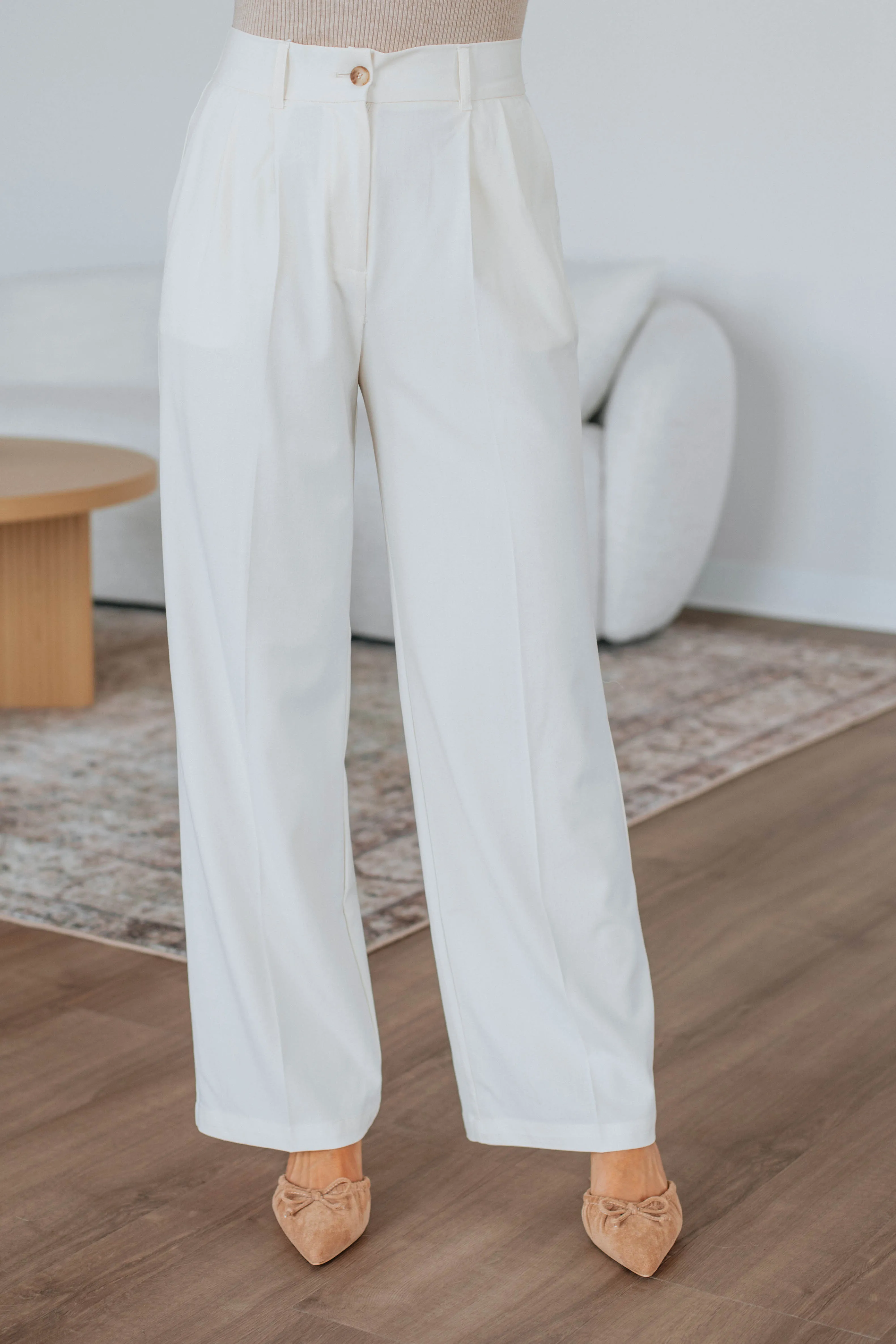 Kendra Trousers - Ivory