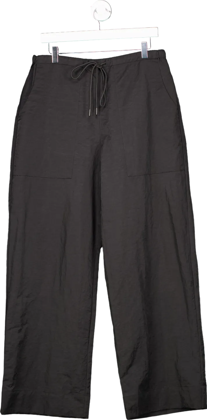 LE Black Drawstring Trousers UK S/M