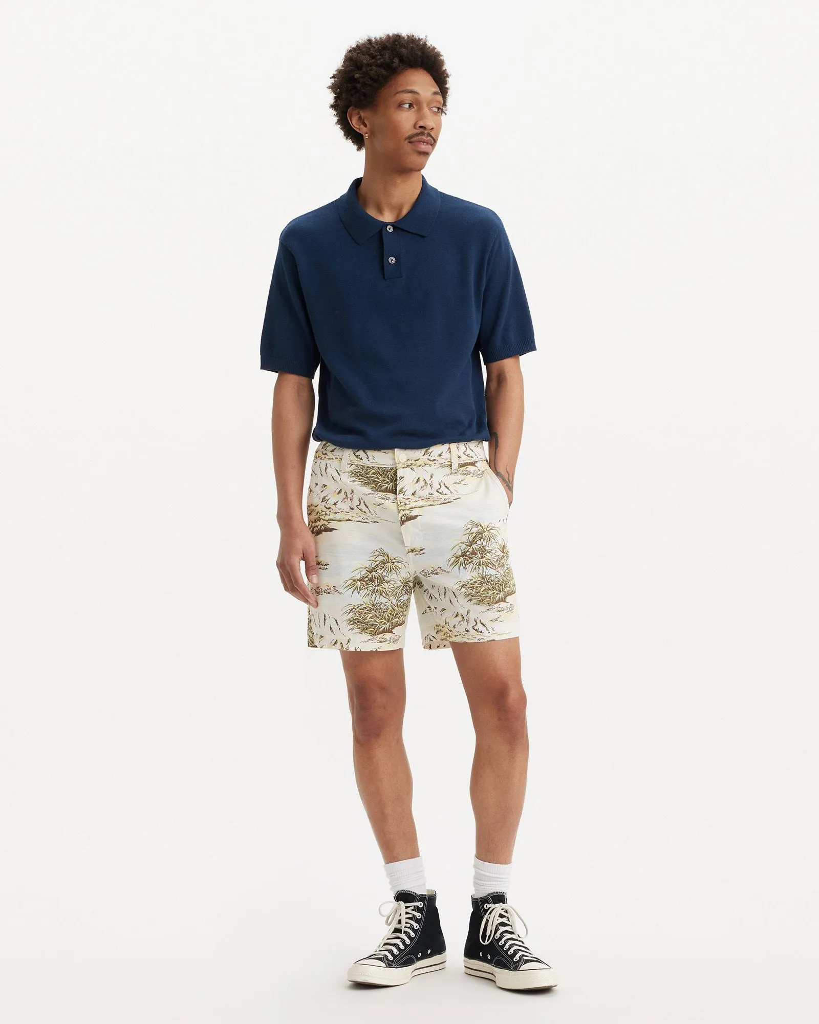 Levi's® XX Chino Authentic Short II - Coastal Scenic Egret Twill