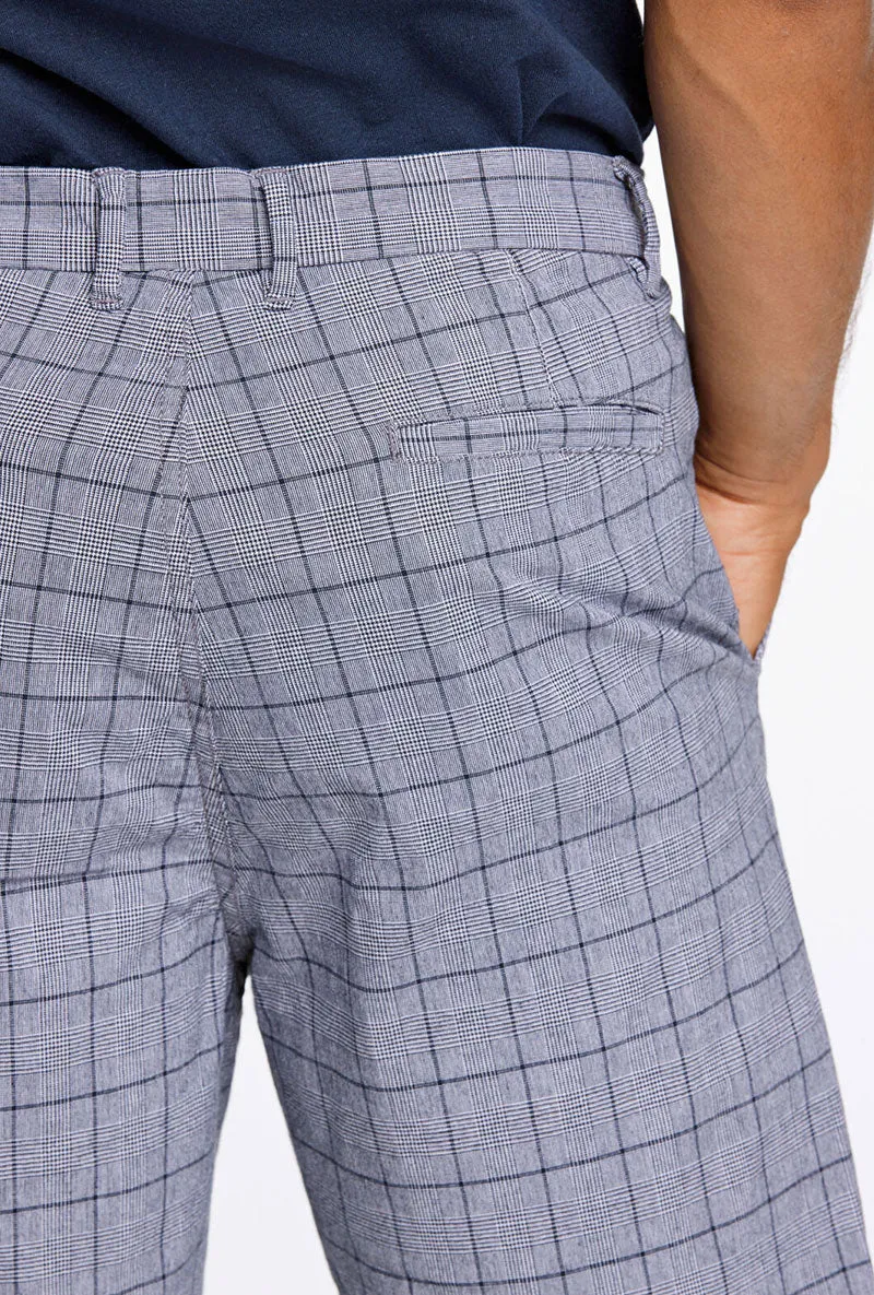 LINDBERGH RELAXED FIT CHECK SHORTS