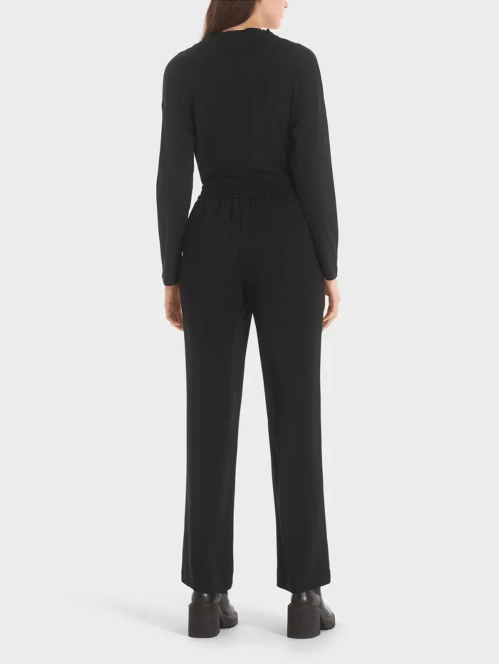 Marc Cain Collections T Black Pull On Trousers TC 81.61 W19 COL 900