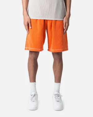 MNML Terry Cloth Shorts Orange