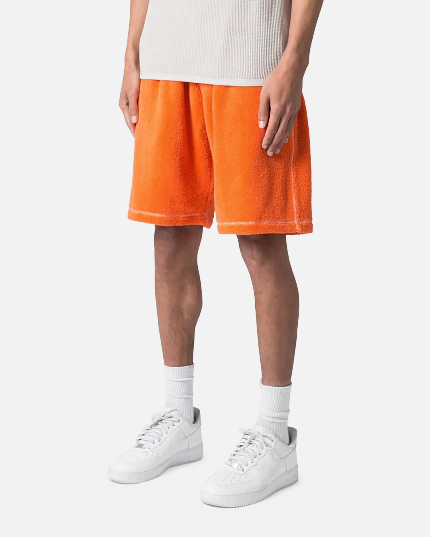 MNML Terry Cloth Shorts Orange