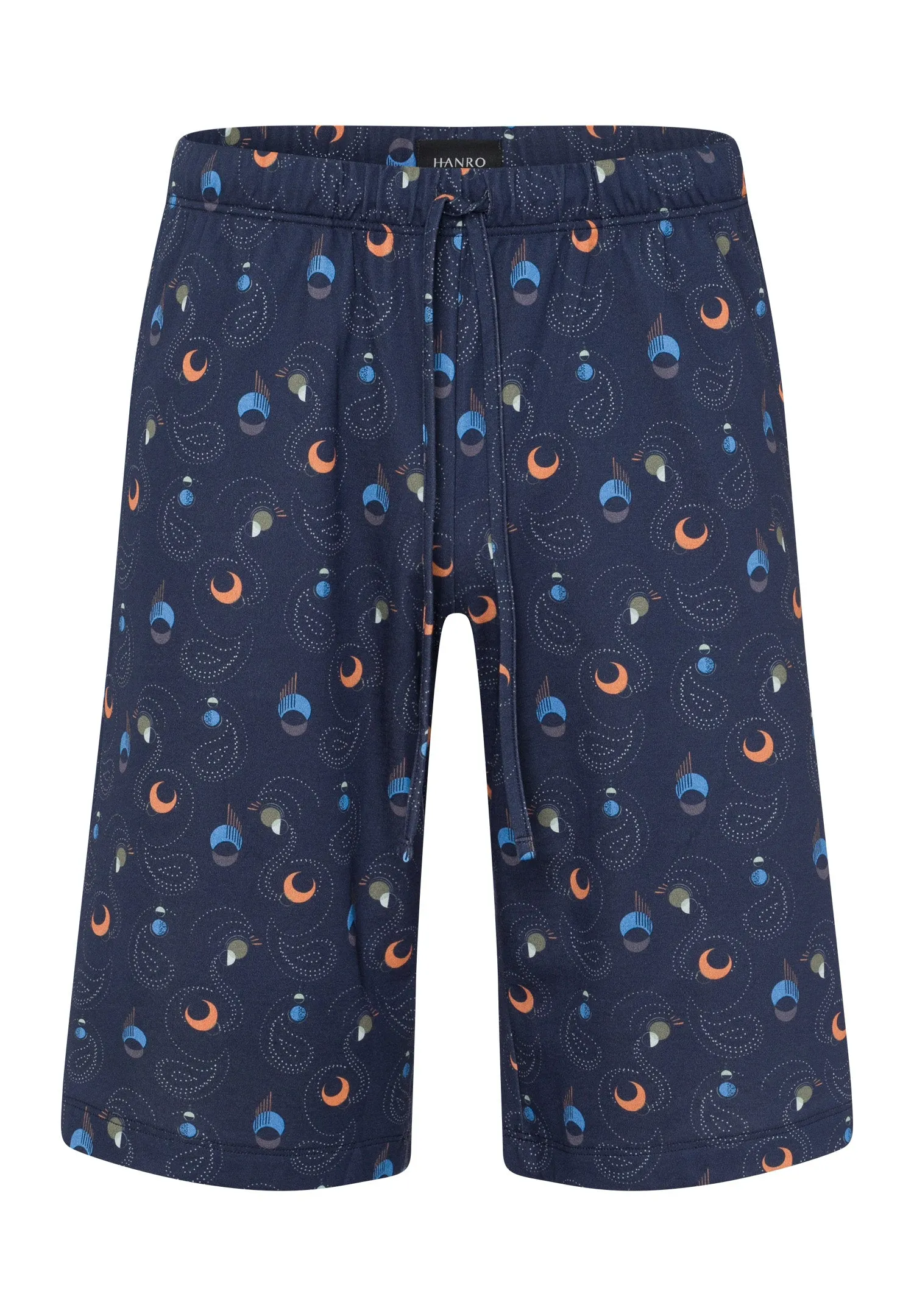 Night And Day Cotton Drawstring Shorts | Galaxy Print 75513-2350