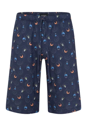 Night And Day Cotton Drawstring Shorts | Galaxy Print 75513-2350