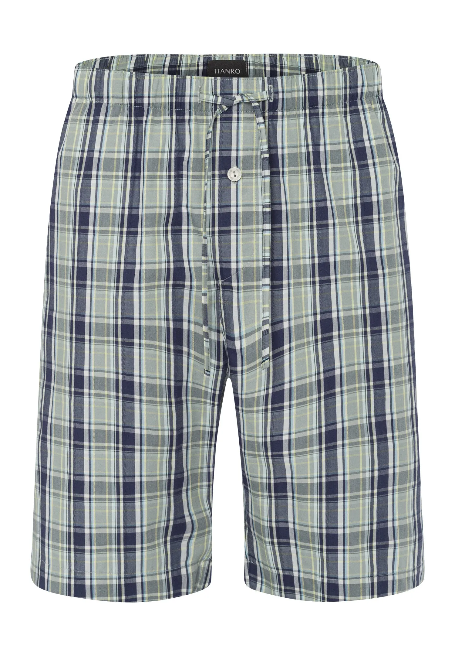 Night And Day Short Woven Pant | Green Check 75117-2873