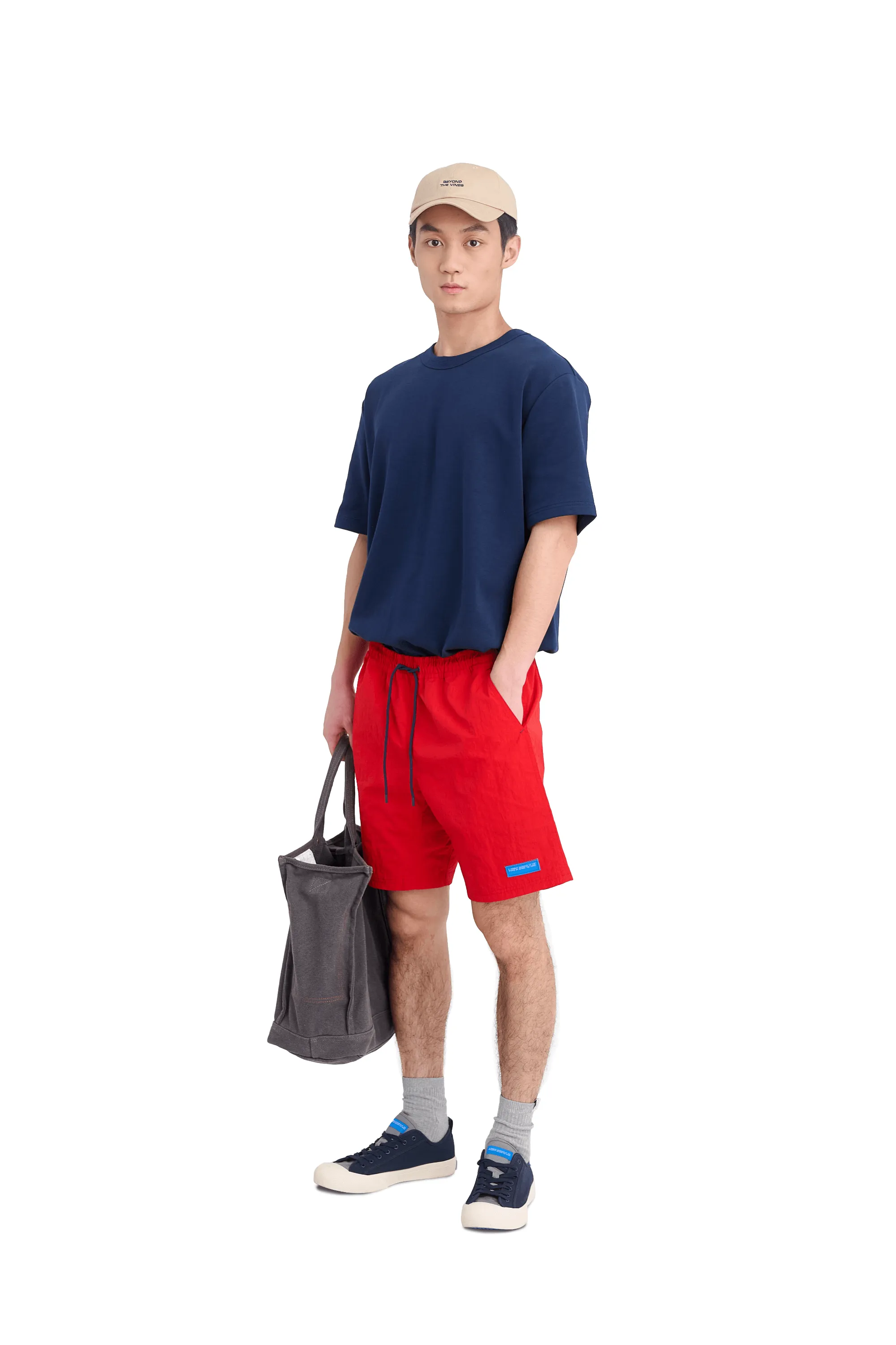 Nylon Drawstring Shorts