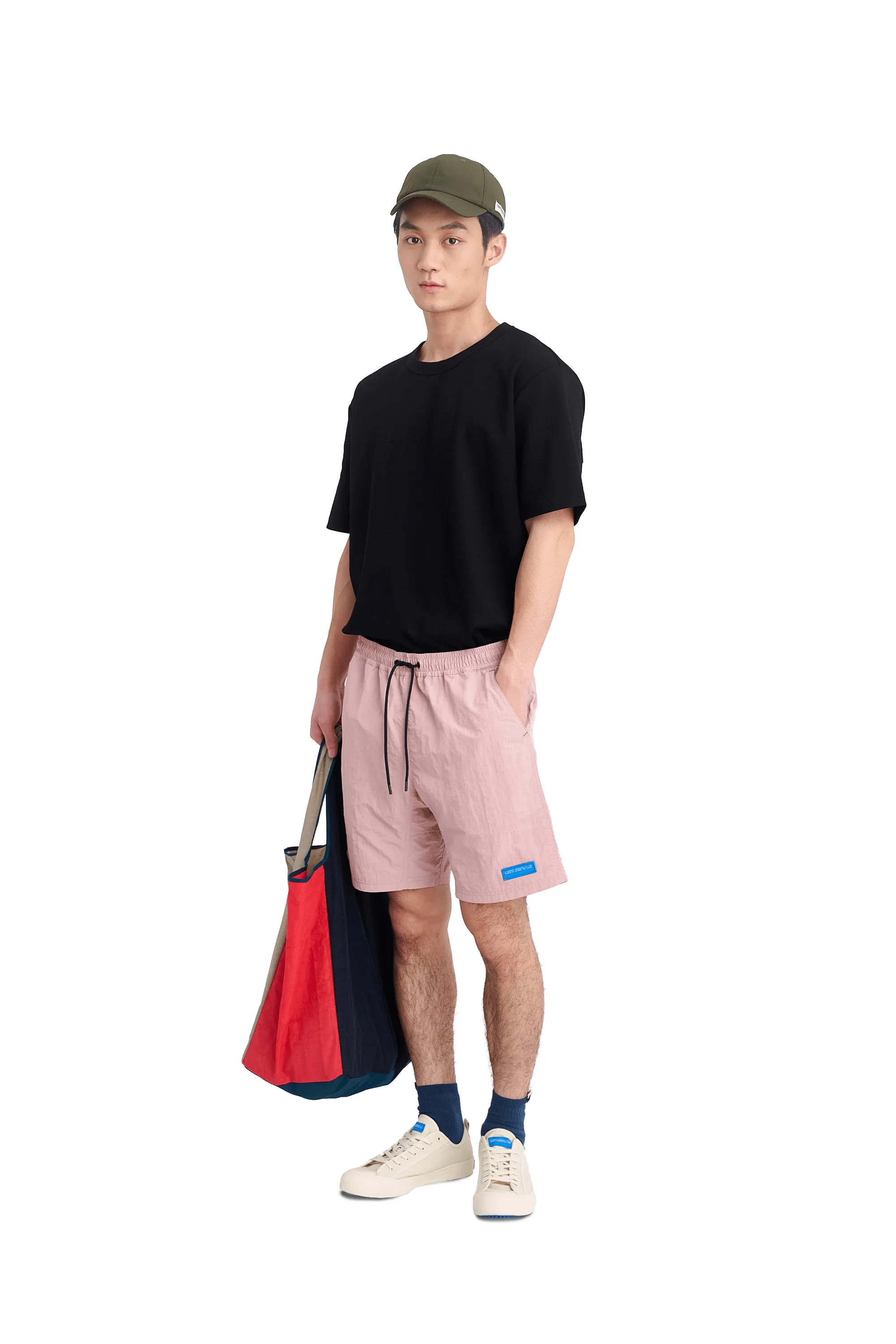 Nylon Drawstring Shorts