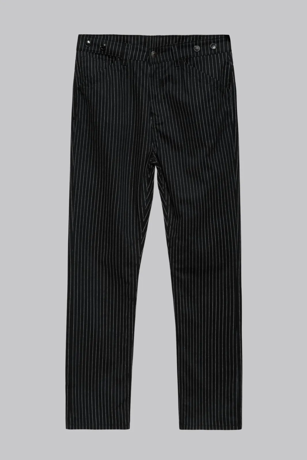 Pinstripe Worker Trousers