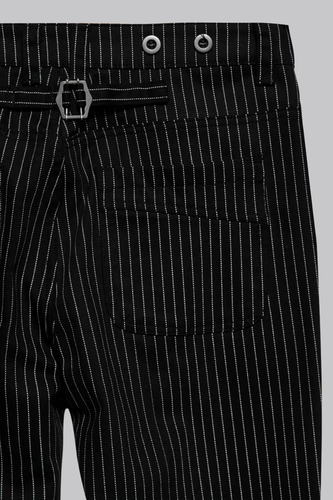 Pinstripe Worker Trousers