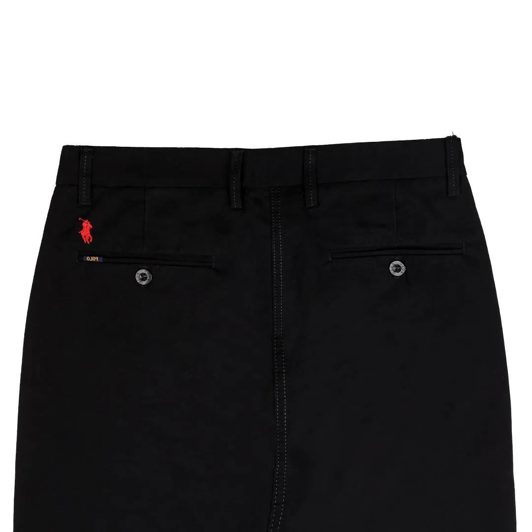 PRL Fashion Custom Fit Mesh Chinos- Black