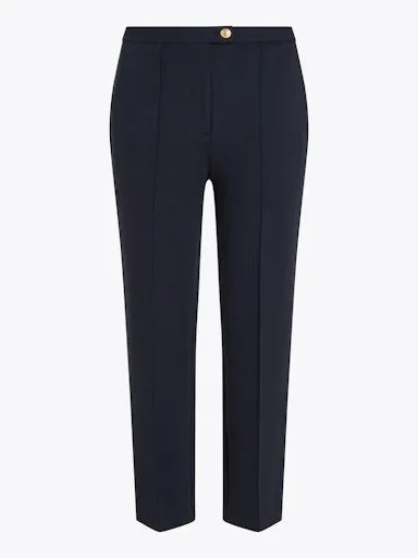 Punto Slim Straight Leg Trousers